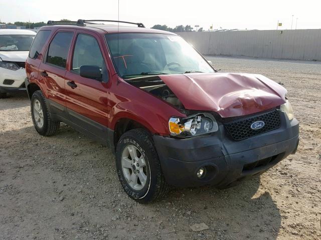 1FMYU93126KA28438 - 2006 FORD ESCAPE XLT RED photo 1