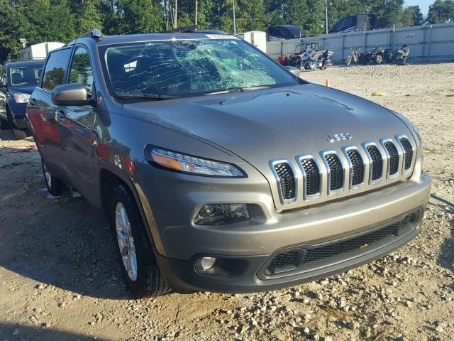 1C4PJLCB2JD611698 - 2018 JEEP CHEROKEE L GRAY photo 1