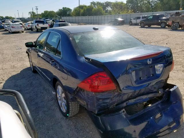 1HGCM66586A018712 - 2006 HONDA ACCORD EX GRAY photo 3