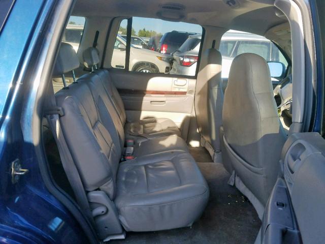 1B4HR28ZX1F527627 - 2001 DODGE DURANGO BLUE photo 6