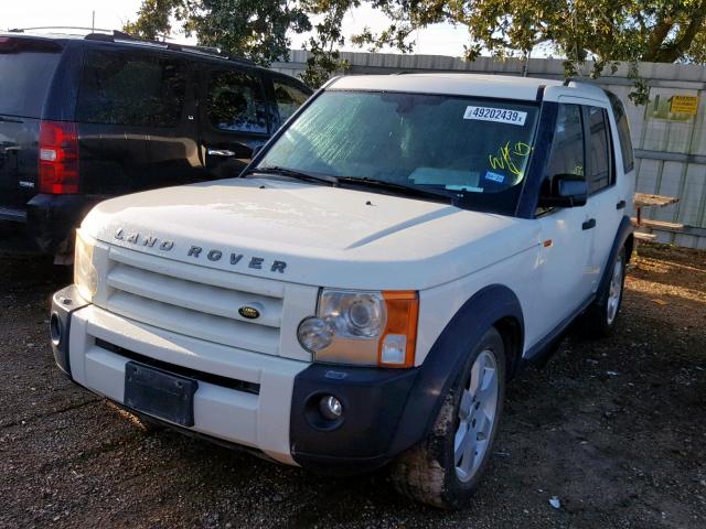 SALAG25425A314864 - 2005 LAND ROVER LR3 HSE WHITE photo 2