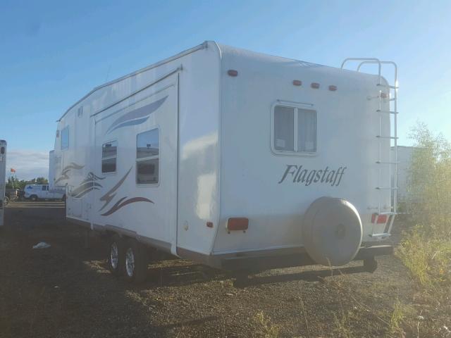 4X4FFLD2581820905 - 2008 FLAG TRAILER WHITE photo 3