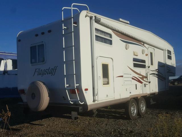 4X4FFLD2581820905 - 2008 FLAG TRAILER WHITE photo 4