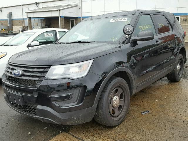 1FM5K8AR4JGB58213 - 2018 FORD EXPLORER P BLACK photo 2