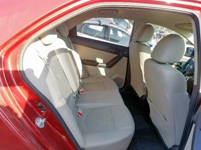 KNAFU4A28C5492187 - 2012 KIA FORTE EX RED photo 6