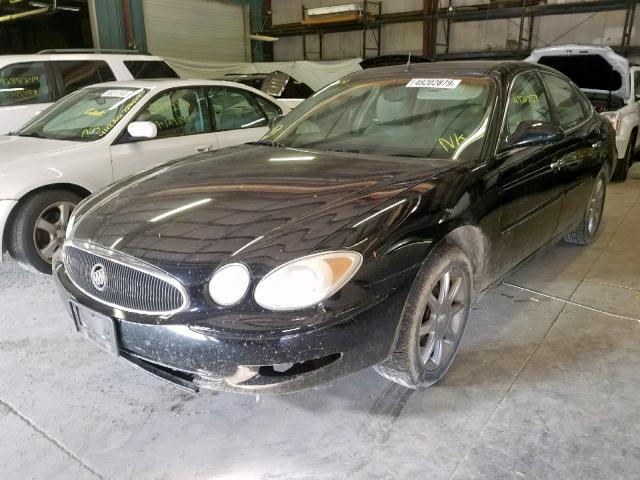 2G4WE537251282747 - 2005 BUICK LACROSSE C BLACK photo 2