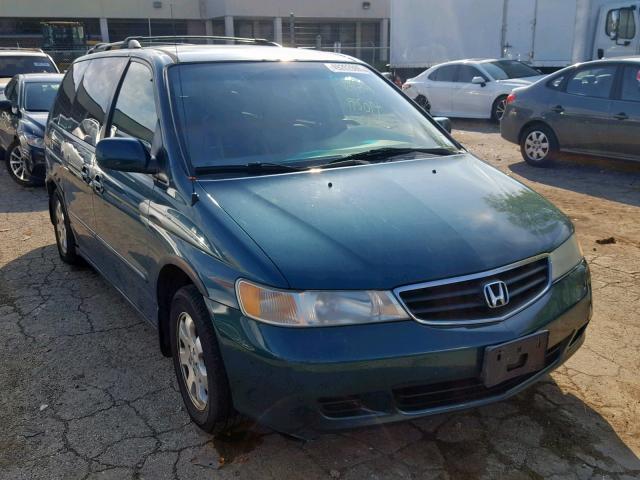 2HKRL18053H505953 - 2003 HONDA ODYSSEY EX GREEN photo 1