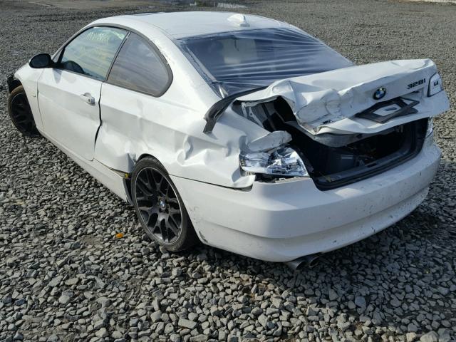 WBAWV13548P118500 - 2008 BMW 328 I SULE WHITE photo 3