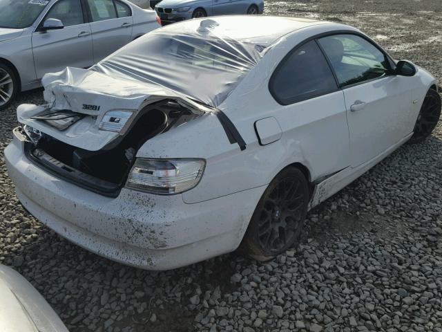 WBAWV13548P118500 - 2008 BMW 328 I SULE WHITE photo 4