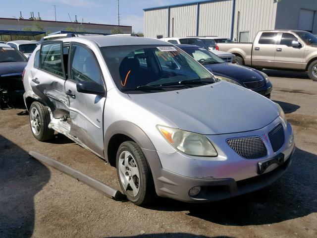 5Y2SL65826Z429128 - 2006 PONTIAC VIBE SILVER photo 1