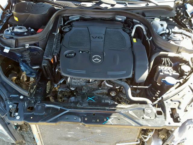 WDDHF5KB9EB073771 - 2014 MERCEDES-BENZ E 350 BLUE photo 7