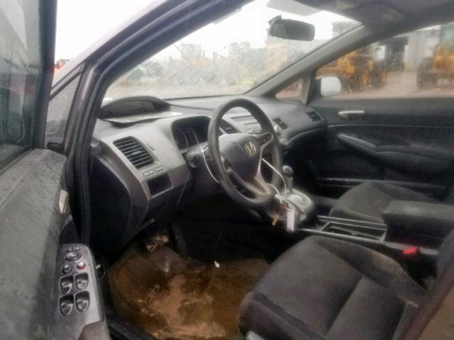 2HGFA16639H525136 - 2009 HONDA CIVIC LX-S Boz foto 9