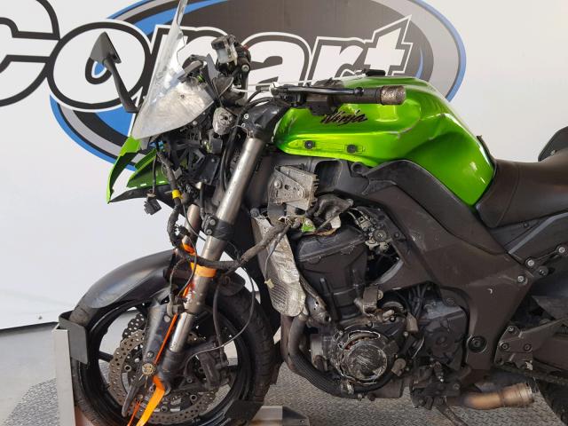 JKAZXCM1XEA000154 - 2014 KAWASAKI ZX1000 M GREEN photo 9