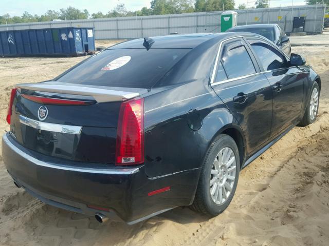 1G6DG5EY7B0110350 - 2011 CADILLAC CTS LUXURY BLACK photo 4