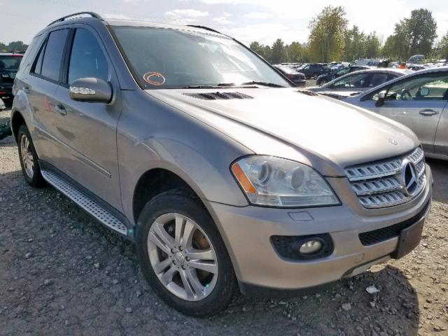 4JGBB86E86A086743 - 2006 MERCEDES-BENZ ML 350 SILVER photo 1