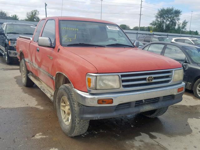 JT4UN24D8V0045450 - 1997 TOYOTA T100 XTRAC RED photo 1