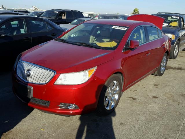 1G4GH5G30CF244054 - 2012 BUICK LACROSSE P RED photo 2