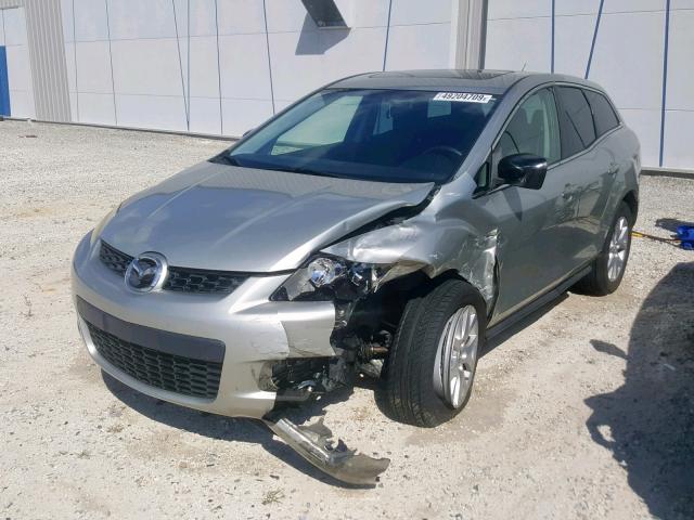 JM3ER293870129125 - 2007 MAZDA CX-7 SILVER photo 2