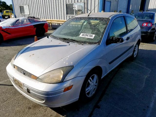 3FAFP31Z13R152965 - 2003 FORD FOCUS ZX3 SILVER photo 2