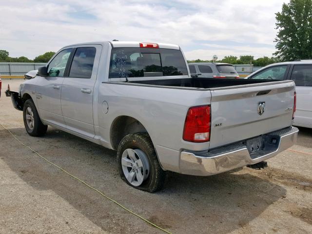 1C6RR7LT1KS526938 - 2019 RAM 1500 CLASS SILVER photo 3