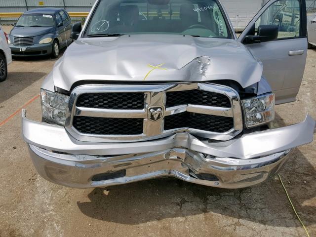 1C6RR7LT1KS526938 - 2019 RAM 1500 CLASS SILVER photo 7