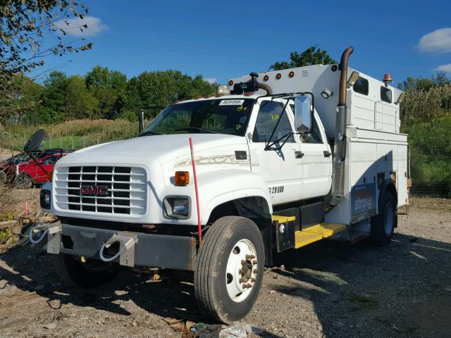 1GDM7D1C11J514007 - 2001 GMC C-SERIES C WHITE photo 2