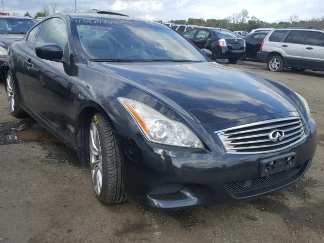 JNKCV64E78M110926 - 2008 INFINITI G37 BASE BLACK photo 1