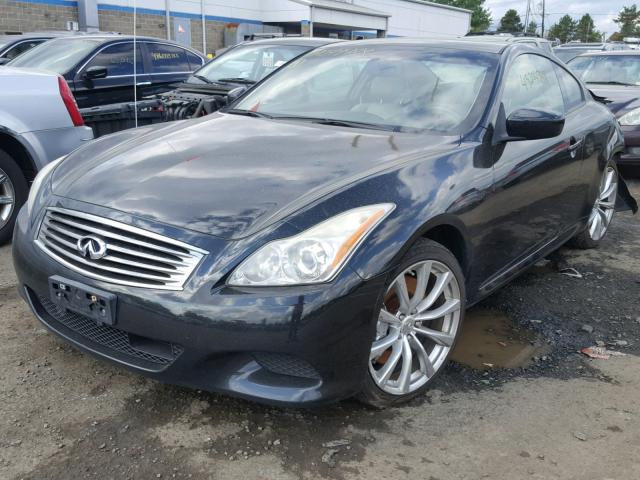 JNKCV64E78M110926 - 2008 INFINITI G37 BASE BLACK photo 2