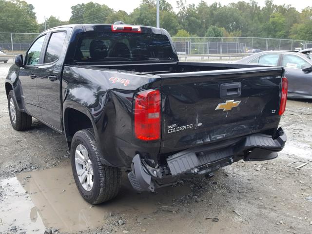 1GCGTCEN6J1102300 - 2018 CHEVROLET COLORADO L BLACK photo 3