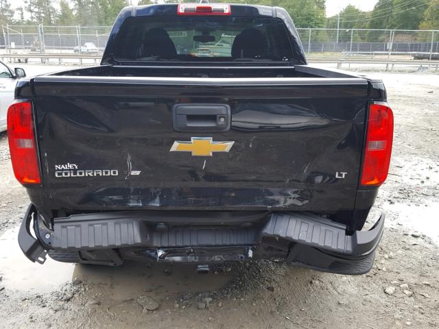 1GCGTCEN6J1102300 - 2018 CHEVROLET COLORADO L BLACK photo 9