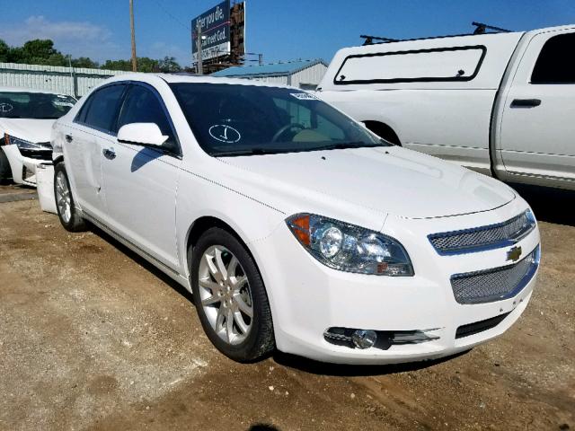 1G1ZE5EB8AF214158 - 2010 CHEVROLET MALIBU LTZ თეთრი ფოტო 1
