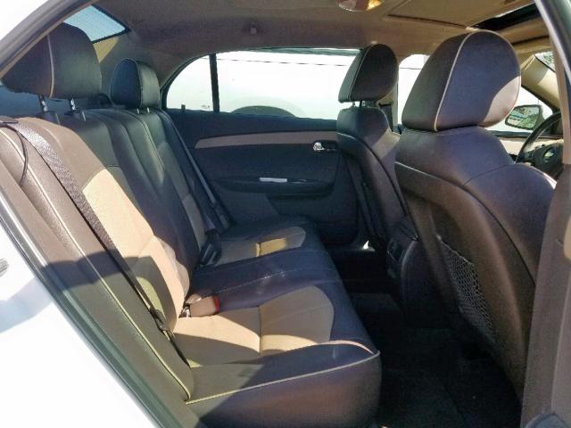 1G1ZE5EB8AF214158 - 2010 CHEVROLET MALIBU LTZ თეთრი ფოტო 6