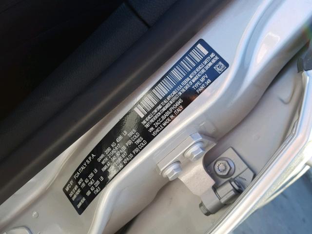 ZACCJBAB9JPH34945 - 2018 JEEP RENEGADE S 银色 照片 10