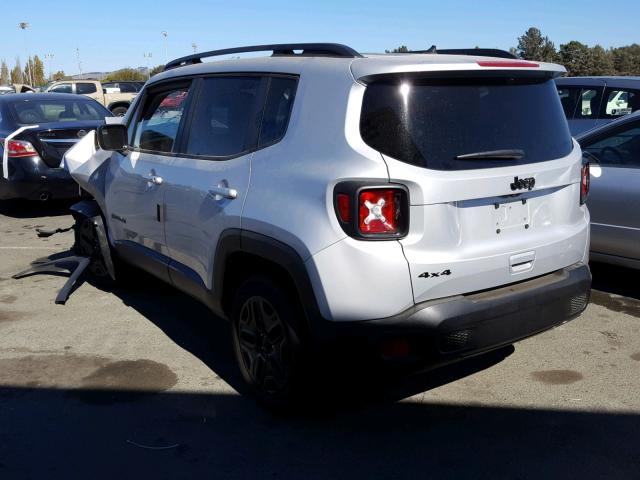 ZACCJBAB9JPH34945 - 2018 JEEP RENEGADE S 银色 照片 3