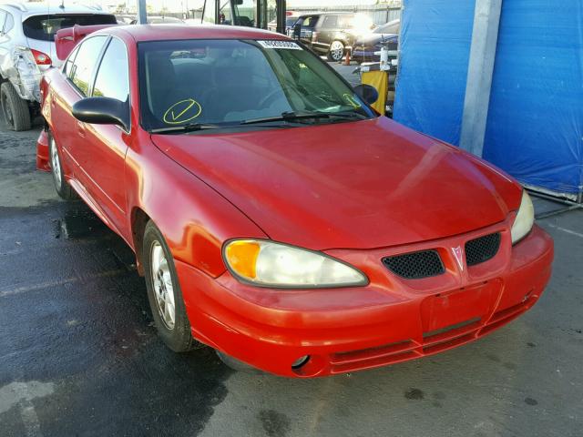 1G2NF52E24M551673 - 2004 PONTIAC GRAND AM S RED photo 1