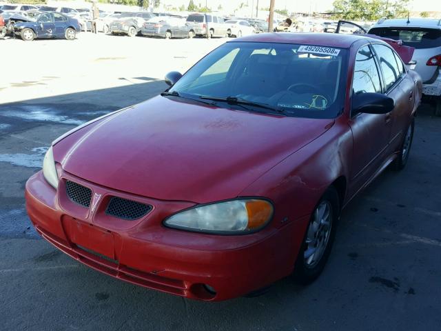 1G2NF52E24M551673 - 2004 PONTIAC GRAND AM S RED photo 2