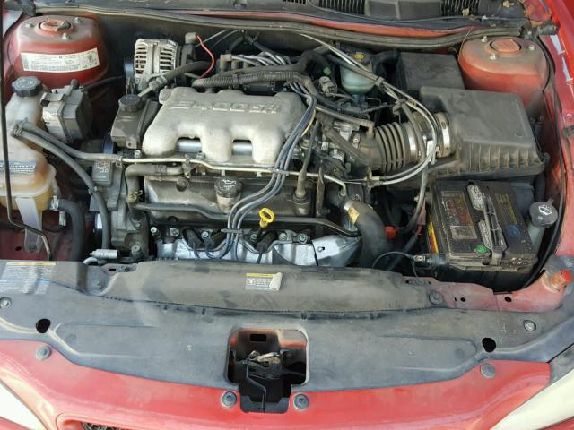 1G2NF52E24M551673 - 2004 PONTIAC GRAND AM S RED photo 7