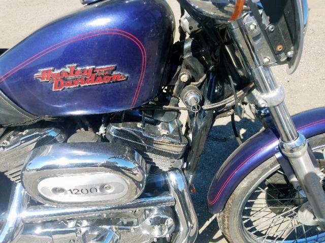 1HD1CGP18XK142953 - 1999 HARLEY-DAVIDSON XL1200 C PURPLE photo 9