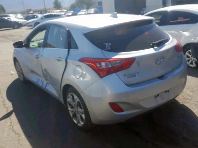 KMHD35LE8DU154740 - 2013 HYUNDAI ELANTRA GT SILVER photo 3