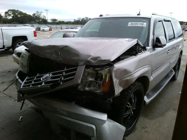 3GYFK66N84G179457 - 2004 CADILLAC ESCALADE E TAN photo 2