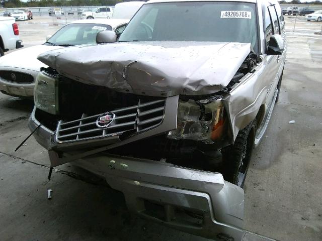 3GYFK66N84G179457 - 2004 CADILLAC ESCALADE E TAN photo 9