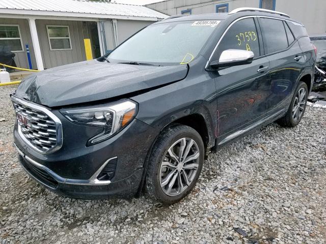 3GKALXEXXJL219938 - 2018 GMC TERRAIN DE BLUE photo 2