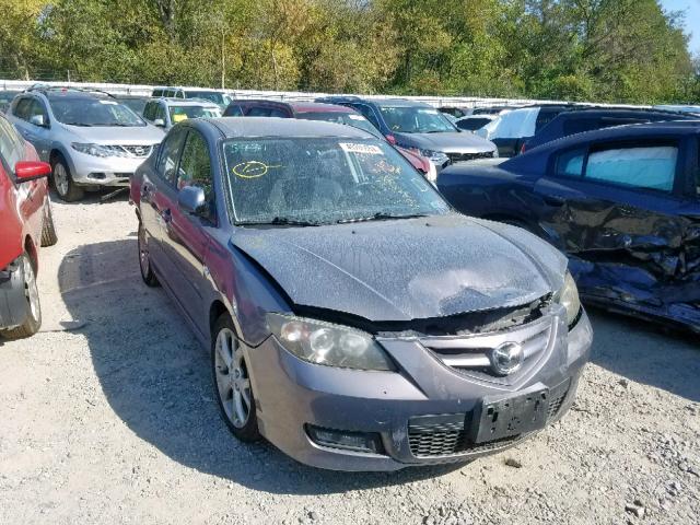 JM1BK324281859181 - 2008 MAZDA 3 S GRAY photo 1