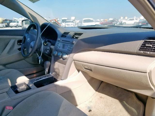 4T1BE46K69U854793 - 2009 TOYOTA CAMRY BASE GOLD photo 5