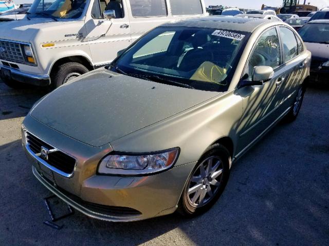 YV1MS382X82397262 - 2008 VOLVO S40 2.4I GREEN photo 2