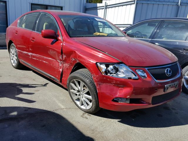 JTHCH96S160009221 - 2006 LEXUS GS GENERAT RED photo 1