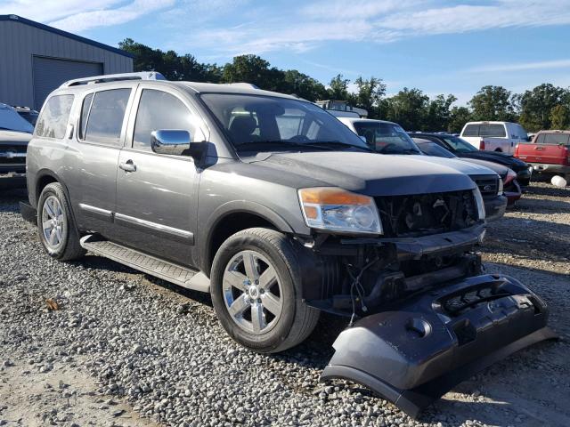 5N1BA0NF6BN618766 - 2011 NISSAN ARMADA PLA GRAY photo 1