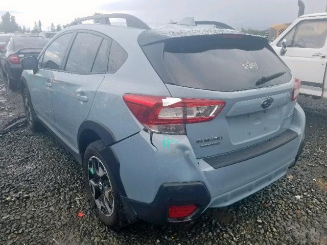 JF2GTACC3JH251326 - 2018 SUBARU CROSSTREK BLUE photo 3