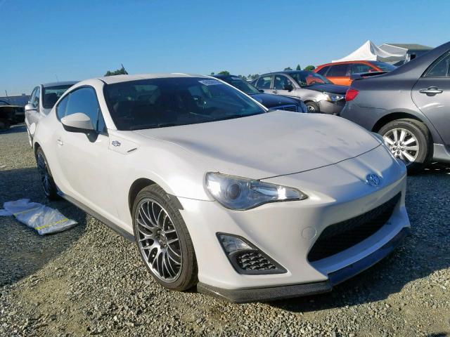 JF1ZNAA11D2714578 - 2013 TOYOTA SCION FR-S WHITE photo 1