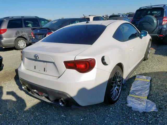 JF1ZNAA11D2714578 - 2013 TOYOTA SCION FR-S WHITE photo 4